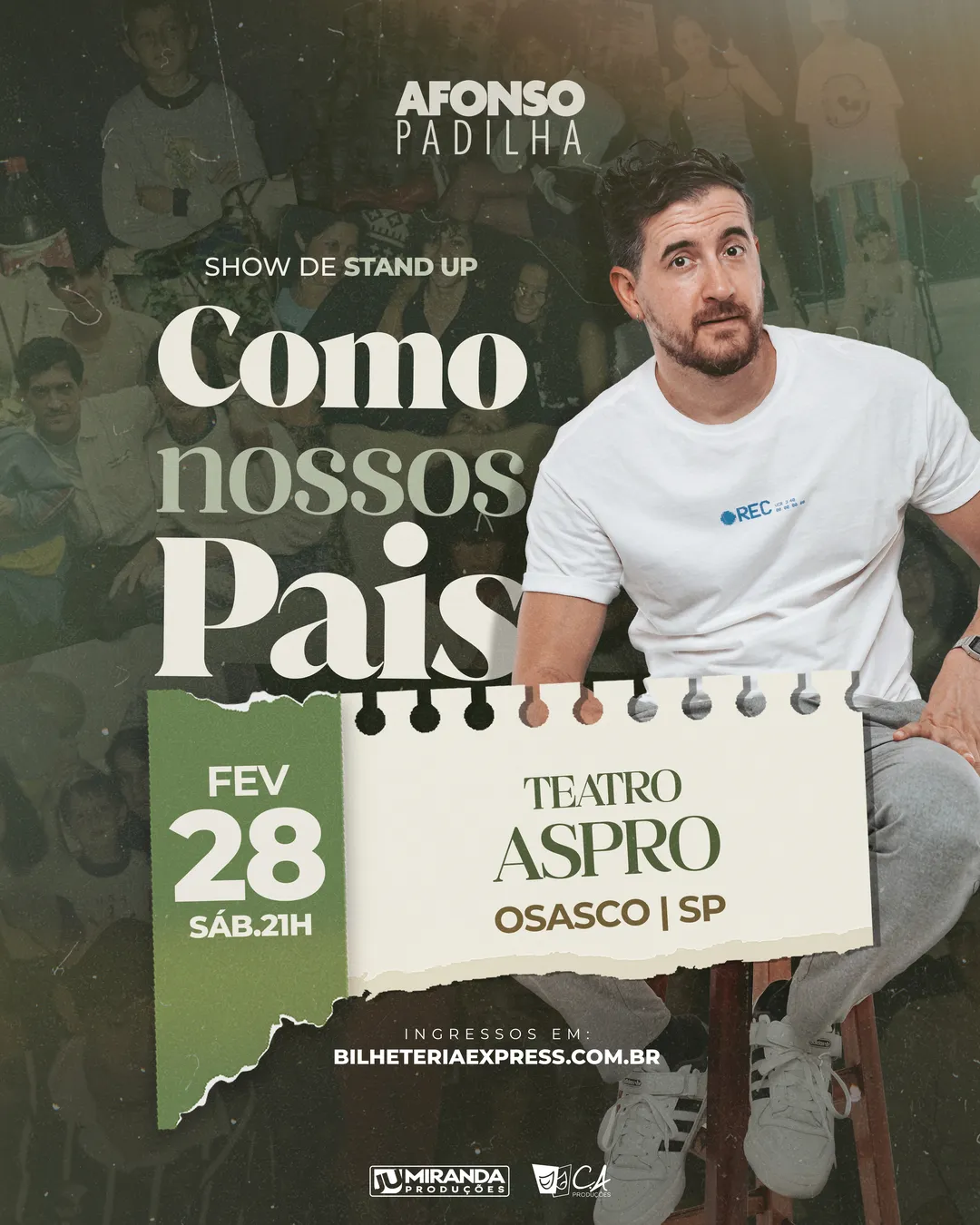 Como Nossos Pais - Osasco/SP - 28/02 21:00