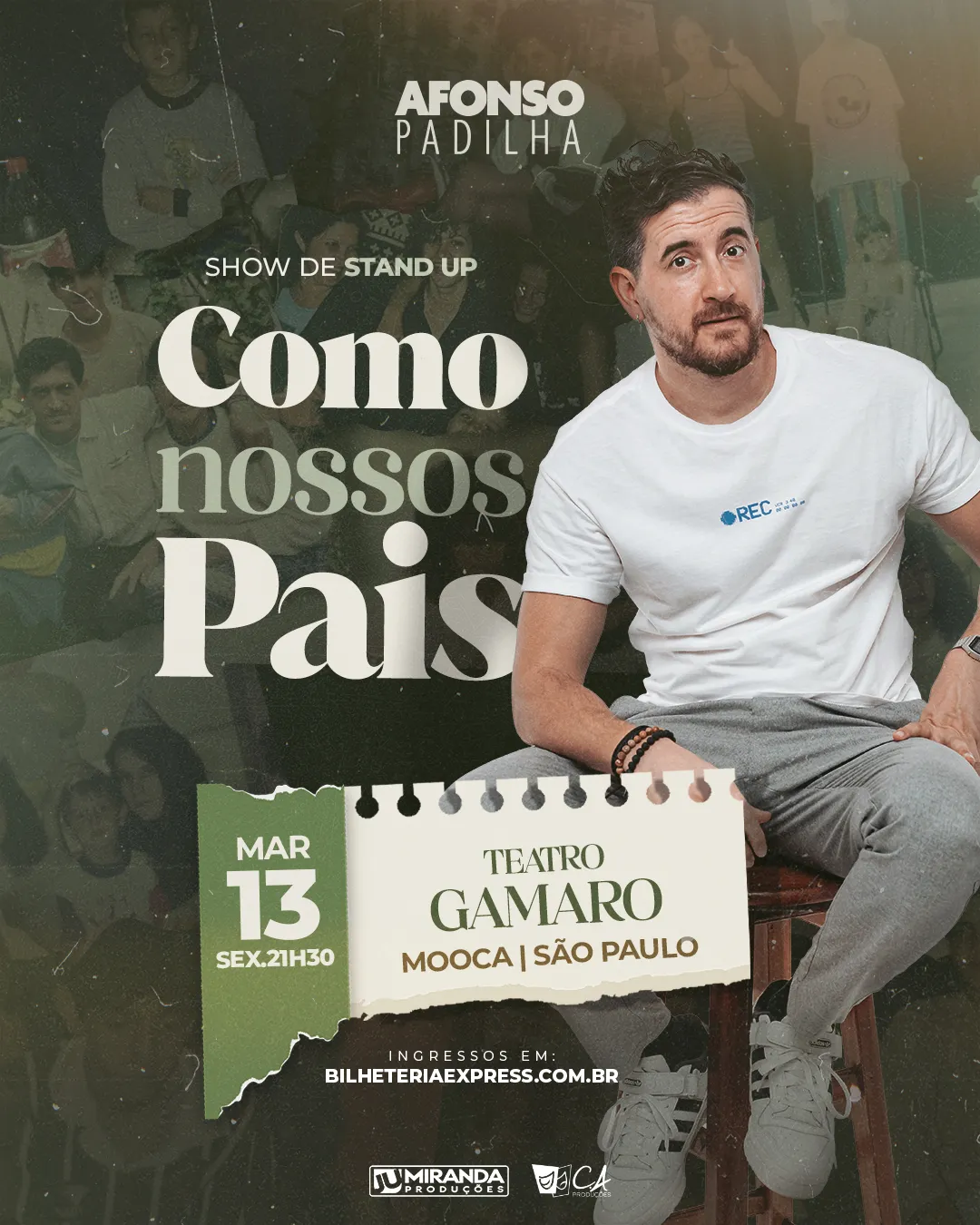 Como Nossos Pais - São Paulo/SP - 13/03 21:30